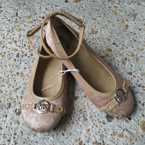 NEW Girls 3Y Youth Michael Kors Flats Dress Shoes